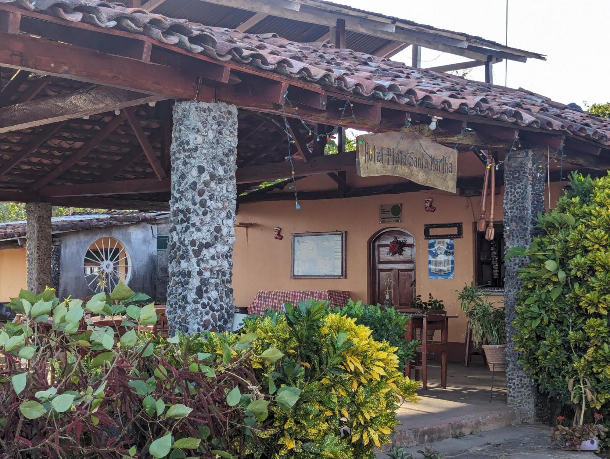 Hotel Playa Santa Martha Rivas Bagian luar foto